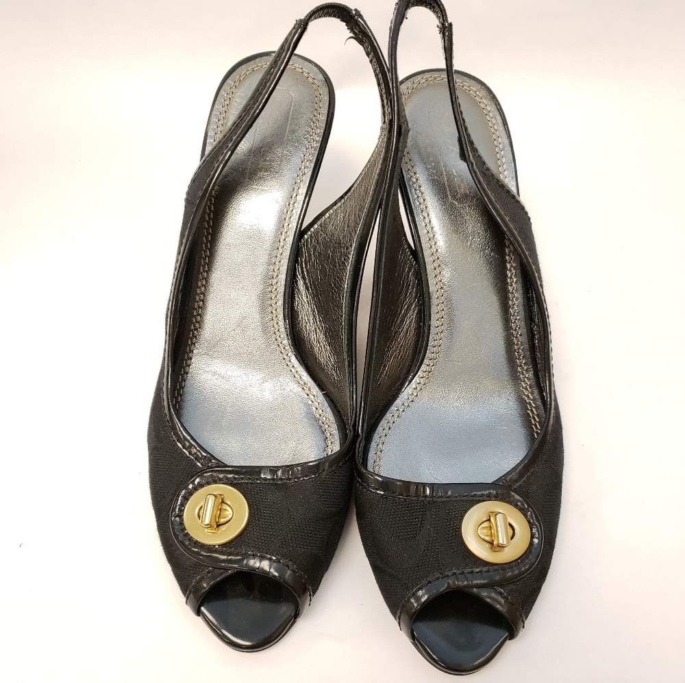 Coach Signature C Print Brook 8.5 Black